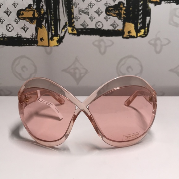 New Authentic Tom Ford Pink Sunglasses TF902 72y main image 9